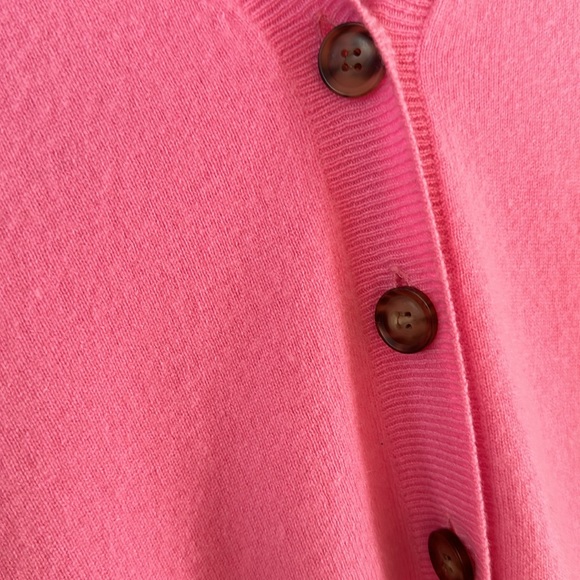 Intermix cashmere v-neck cardigan pink - Picture 7 of 7